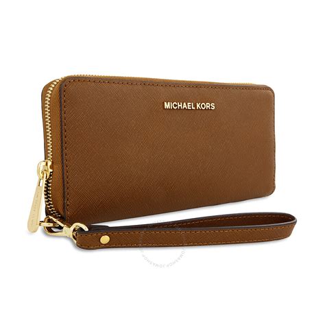 Michael Kors Jet Set Travel Wallet (Cinder) 